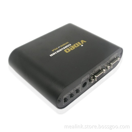 Component (YPbPr) to VGA Converter+Audio